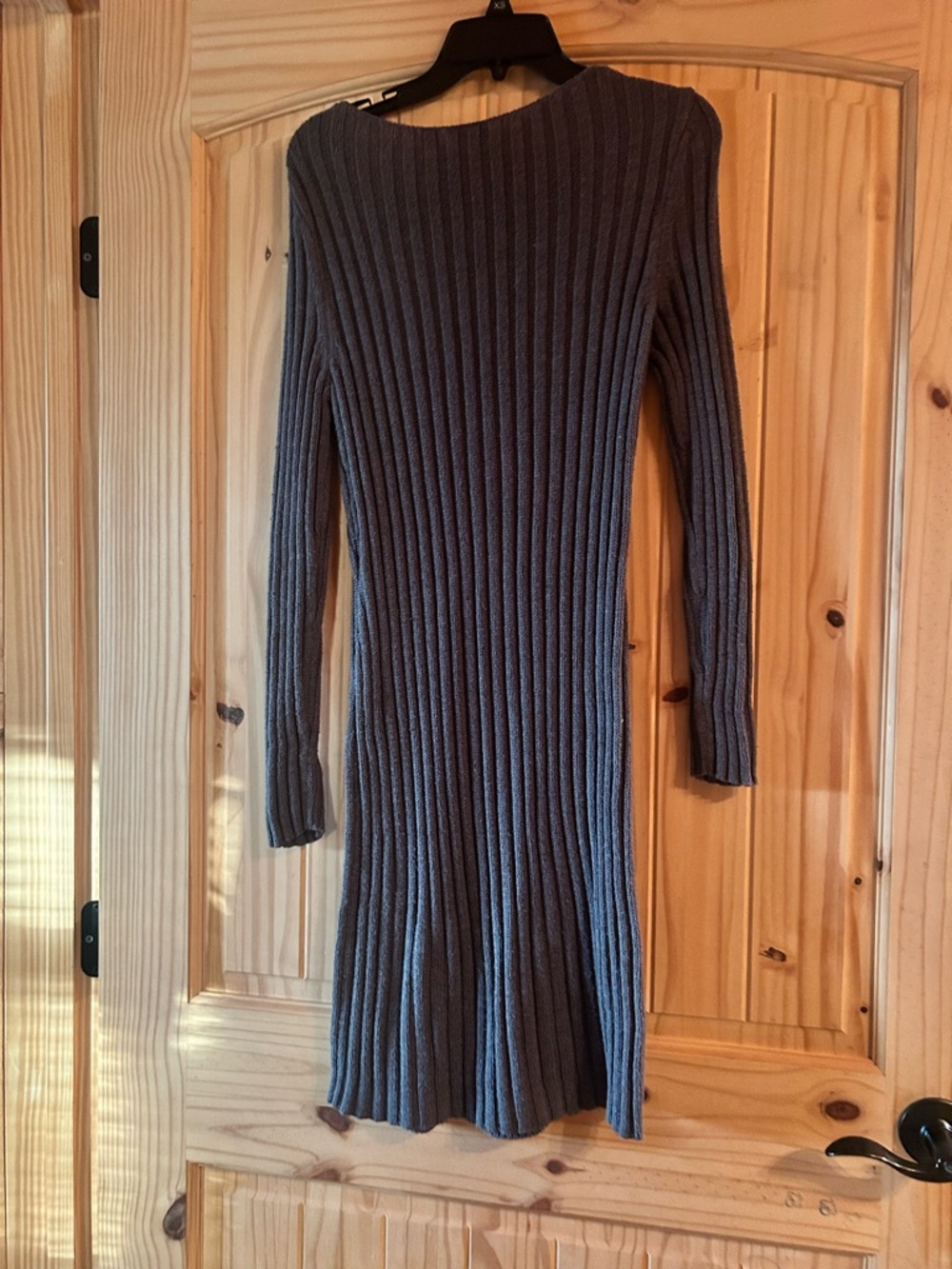 Cato Gray Cable-Knit Midi Dress - Picture 3 of 3